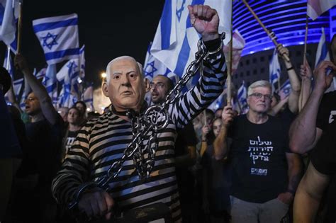 Israelis march against government’s contentious plan to overhaul judiciary